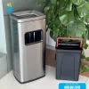 Thùng rác inox gạt tàn GPX-30