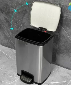 Thùng rác inox GNF - ATP Hà Thành